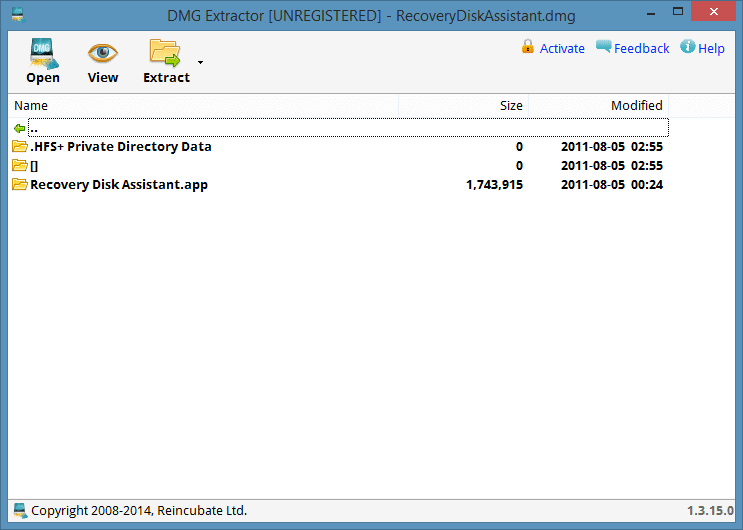 dmg file converter for windows